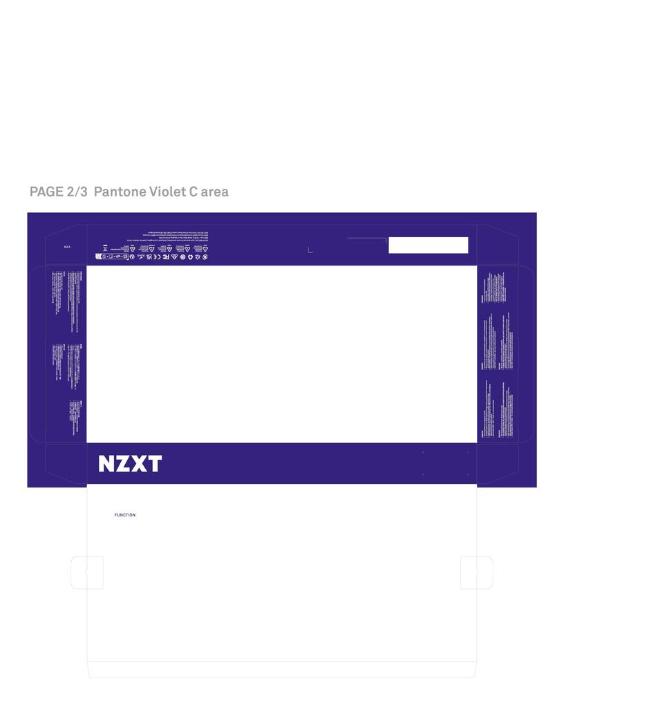 NZXT FUNCTION TENKEYLESS Gaming Keyboard Black KB591 KB-1TKUS-BR