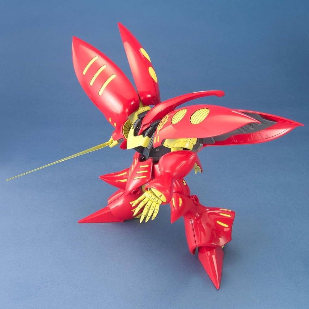 Bandai Spirits MG Mobile Suit Gundam ZZ Quebeley Mk-II 1/100 Scale Model Kit Pre-painted Assembly Required