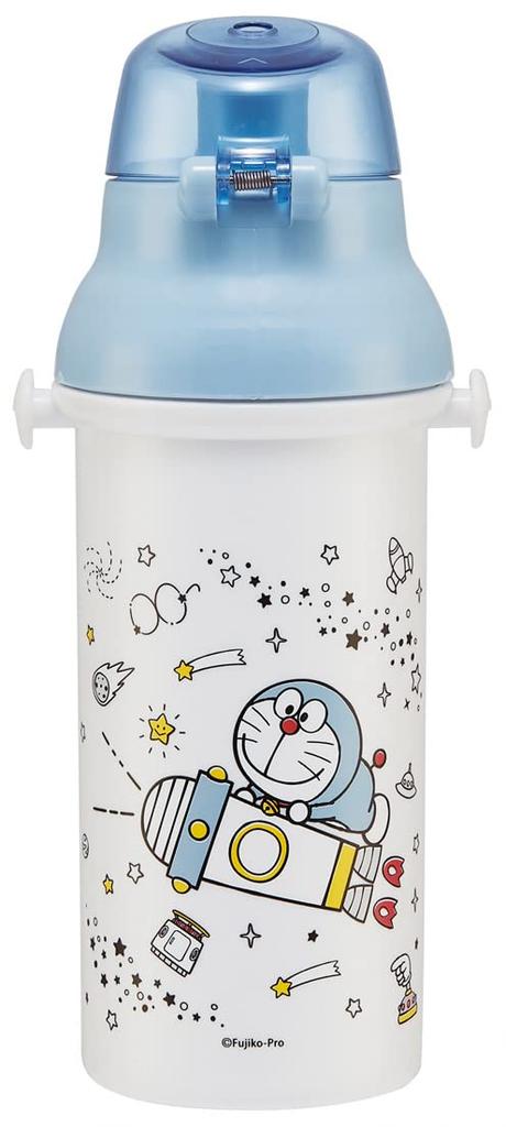 Skater Plastic Water Bottle 480ml Antibacterial Doraemon Space Walk Sanrio Children's I'm PSB5SANAG-A