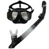 Snorkeling Two-Piece Set - Complete Dry-Style Dive Mask Equipment - Air Tube Set - Mask for Diving