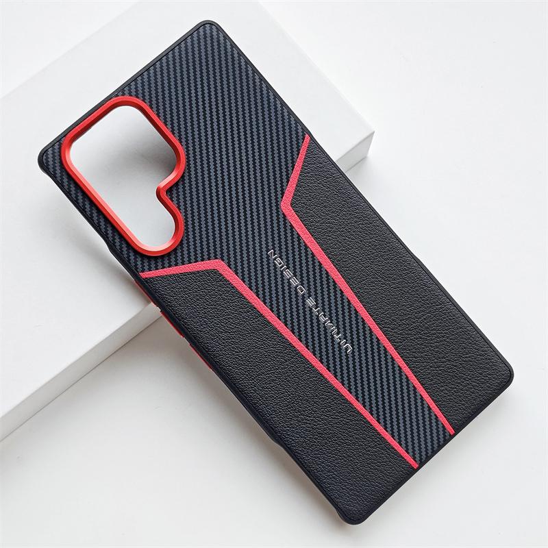 For RedMagic 11 Pro Plus Case PU Leather Skin-friendly Back Cover For Nubia Red Magic 11 Pro+ 5G Fashion Shell Shockproof Bumper