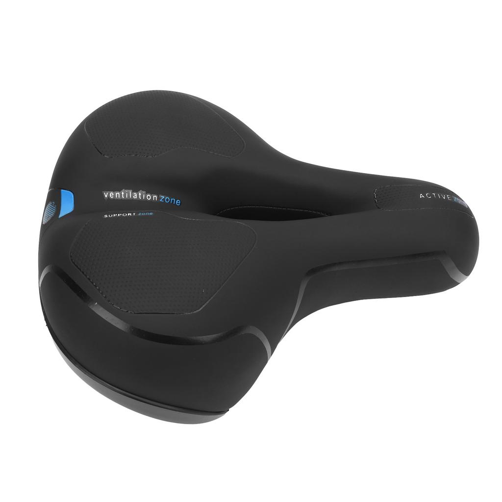 Cycling Seat with Night Reflective Strip Hollow Breathable Water Resistant Shock Absorbing