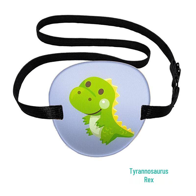 Children's 3D Cartoon Eye Patch for Strabismus & Amblyopia Correction - Pirate Shading Mask