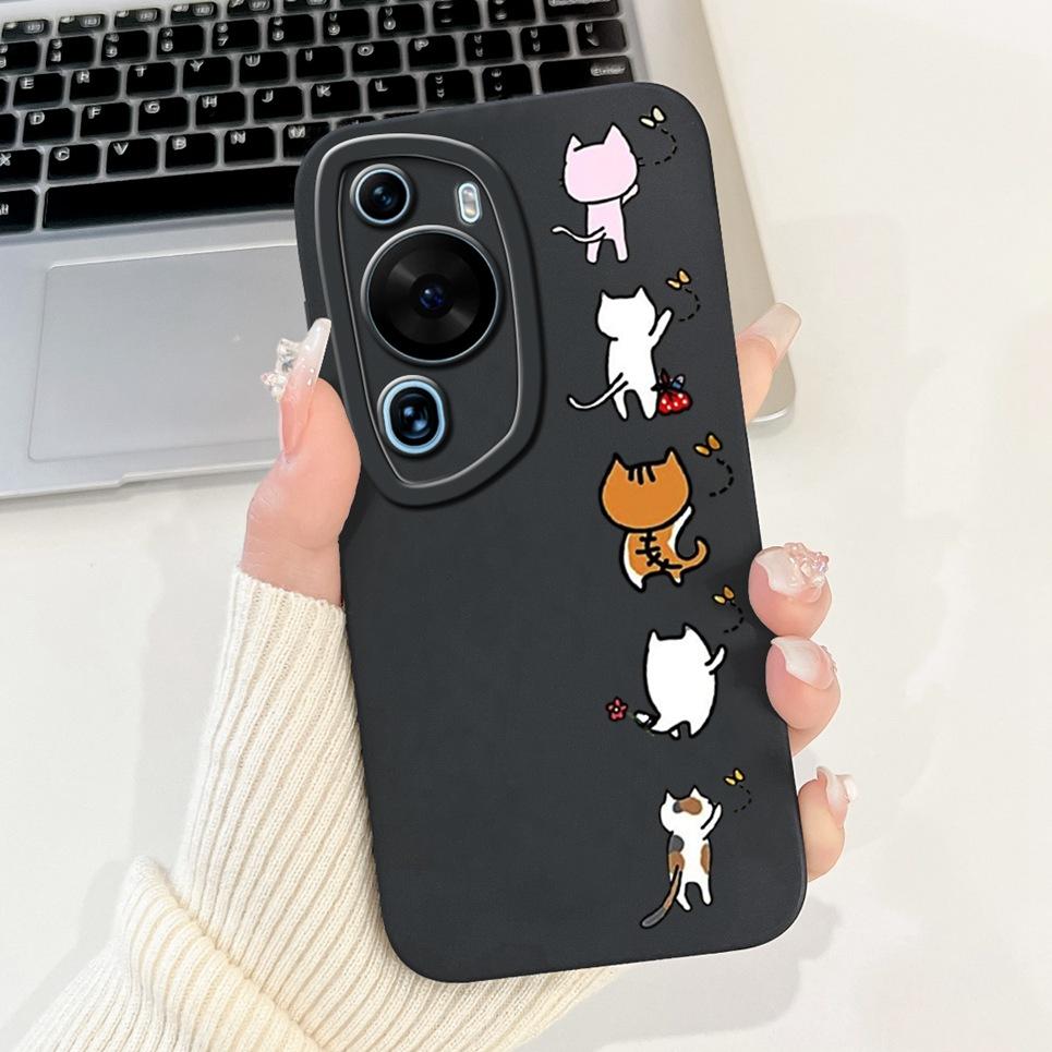 Cover For Huawei P60 Pro P60Art Case TPU 2024 Fashion Luxury Soft Silicone Phone Case For Huawei P60 Camera Protection Bumper