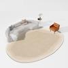 Wabi-sabi Wohnzimmerteppich Leichter Luxus Geformt Große Fläche Schlafzimmer Bettdecke Zuhause Weicher Imitations-Kaschmirteppich