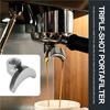 Practical-Replacement Standard Double Open Portafilter Spout For Espresso Machine Coffee Filter Nozzle 51/53/54/58 Mm