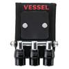 VESSEL Quick Catcher 3 Holder with Magnet Black QB-10MB3K