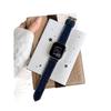 Compatible Denim Leather Band for Apple Watch Series S11, S10, iWatch 9876SE, Huawei FIT4, Xiaomi 9 Pro