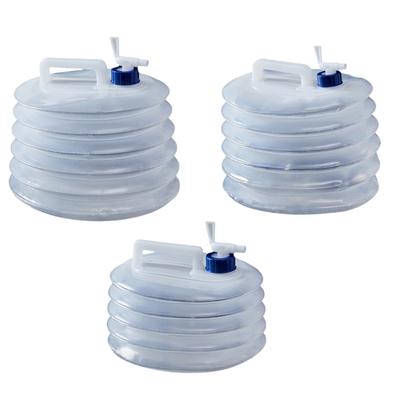 Compacts Folding Water Carriers Heavy Type Water Container Leakproof Bucket For Camping Hiking