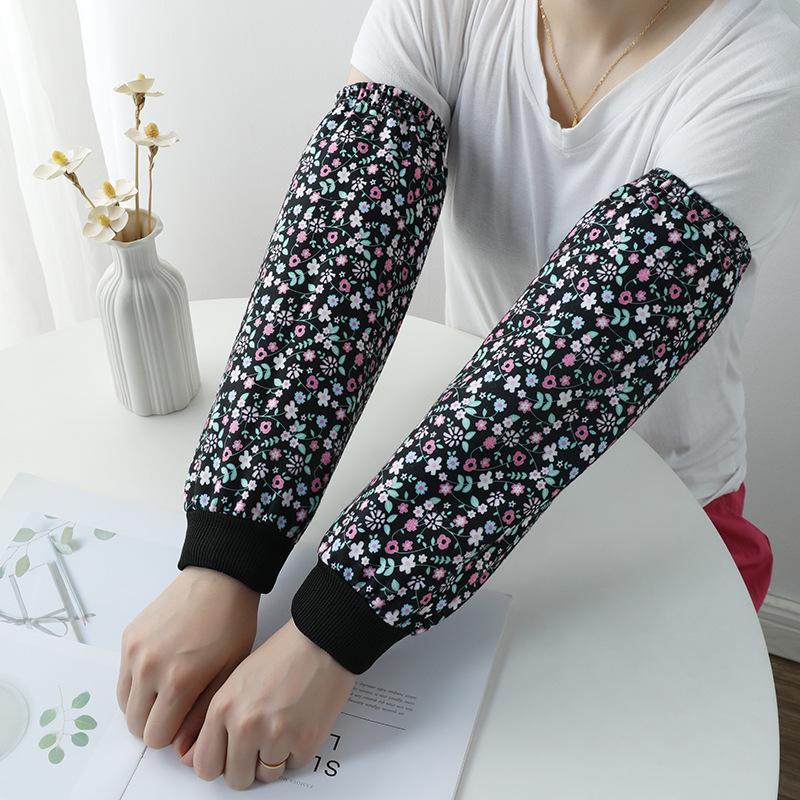 Öl- und Fleckenbeständige Polyester-Baumwoll-Armschoner für Damen & Herren - Schützende Arbeits- und Reinigungsärmel für Herbst und Winter