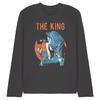 Elvis Presley Unisex Adult Mic In Hand Long-Sleeved T-Shirt