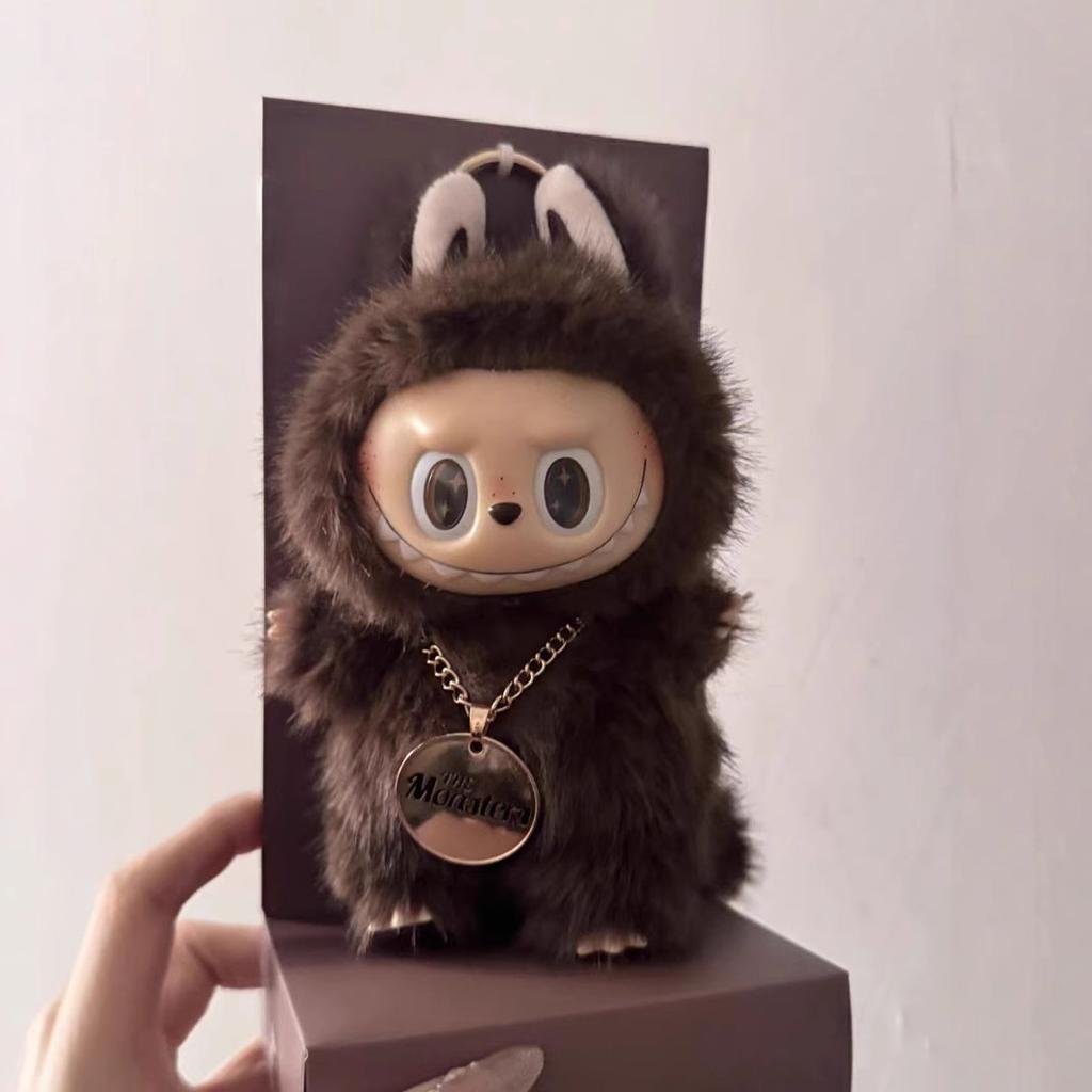 Ny boble matt labubu change wa plysj liten høvding ZIMOMO høy kvalitet change wa dukke anheng