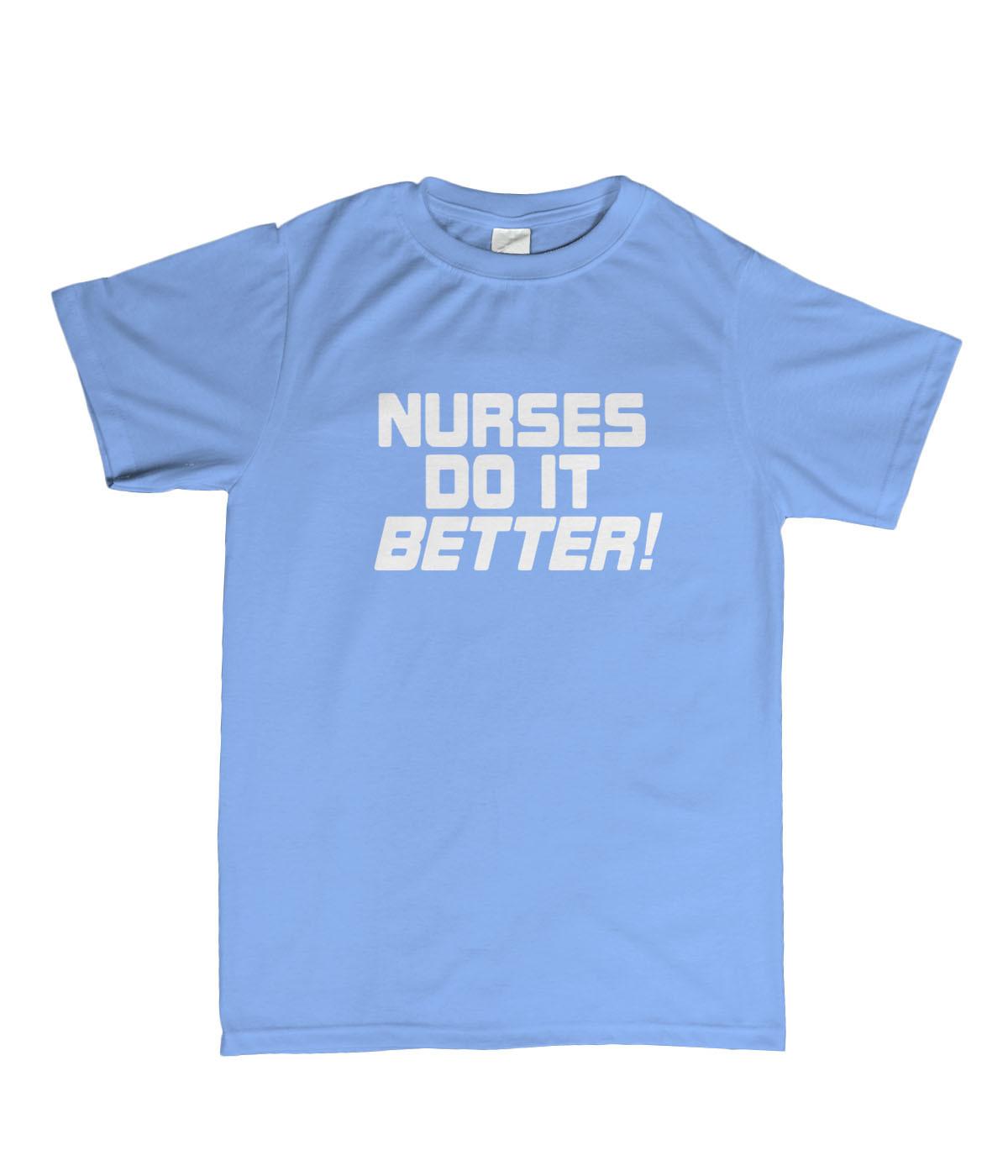 NURSES DO IT BETTER ROBERT PLANT T-Shirt Mens Womens Tees Top M