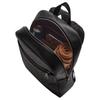 COACH OWEN 29 embossed large capacity pebbled leather backpack large size men's black