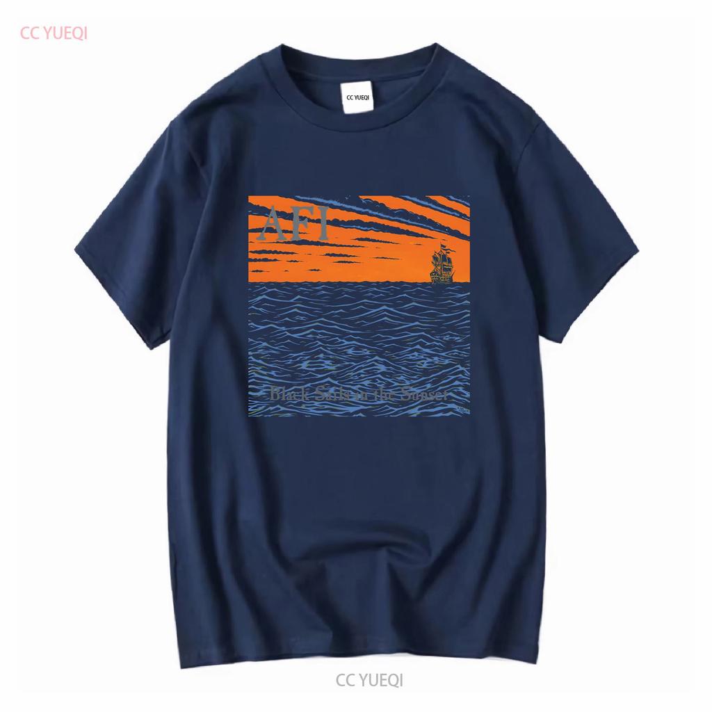 AFI Black Sails In The Sunset T Shirt vintage sizes S to XL TT vintage Washed designer clothes Slightly Stretched