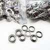 500 Sets 10.5mm Dual-Tone Metal Rivet Eyelets With Hand Press Plier Shoes Bags Leathercraft DIY