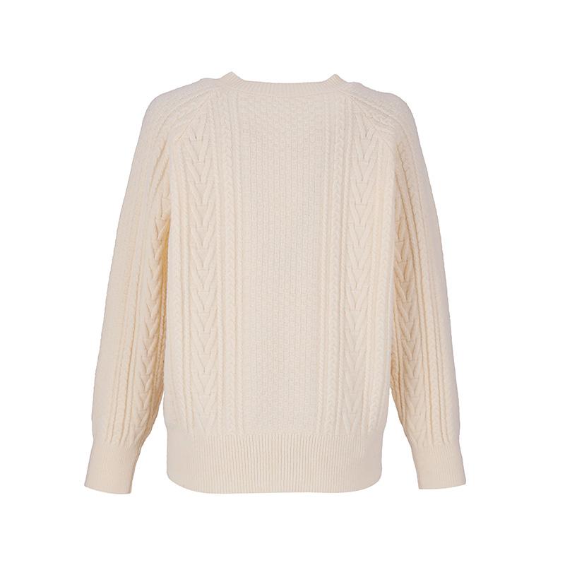 SOUP V-Neck Long-Sleeve Knit (Szalk85)