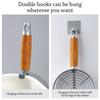 Anti-slip Cat Toilet Scoop with Wooden Handle Cat Poop Cleaning Tools  Pet Cleaning Tools