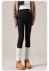 2025 Women's Plus Size Winter Maternity Leggings with Fleece Lining