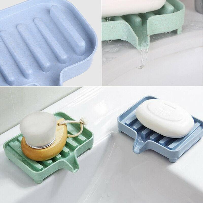 1 Pcs Soap Holder Draining Bathroom Draining Soap Dish Drainage Soap Box Storage Box Kitchen Tub Sponge Storage Cup Rack