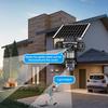 AIOOK 4G Camera HD Three Lens 15MP V380 PRO CCTV Outdoor Solar Camera Waterproof Night Vision Mobile Tracking Two-Way Intercom