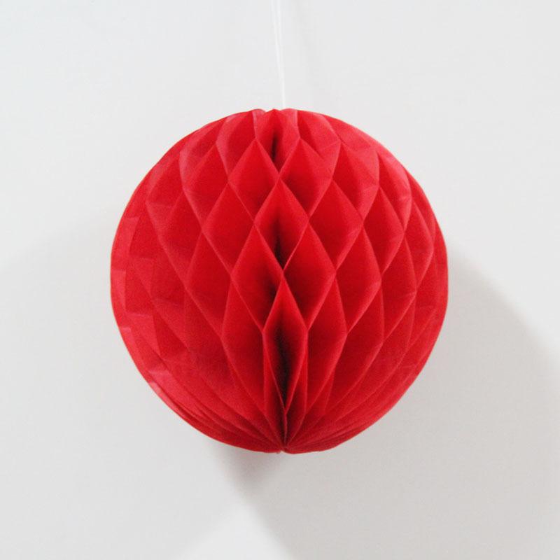 1pc10/15/20/25/30cm Decorative Paper Honeycomb Ball Pastel Flower Wedding Kid Birthday Party Decoration Baby Shower Supplies