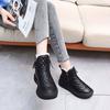 Fashion Platform Elegant With Low Heels Ladies Snow Boots Chunky Female Shoes Plus Warm Demi-season Spring Autumn Winter 2024 Footwear