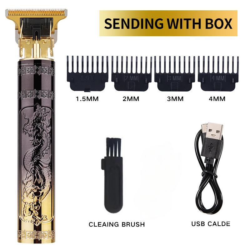 Hair Cutting Machine for Men Professional Hair Trimmer T Blade Trimmer Zero Gapped Trimmer Cordless Rechargeable Beard Trimmer