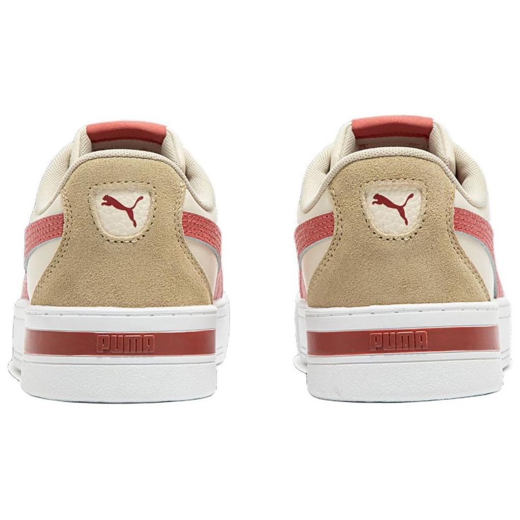 Puma Skye Series Sd Comfortable Trendy Low-Top Sneakers Women sneakers Light-Brown Red 397076-02