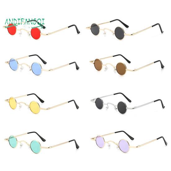 

Винтажные солнцезащитные очки унисекс с маленькими круглыми линзами в стиле панк - ультра маленькая оправа в стиле хип-хоп, солнцезащитные очки для женщин и мужчин, реквизит для фотографий