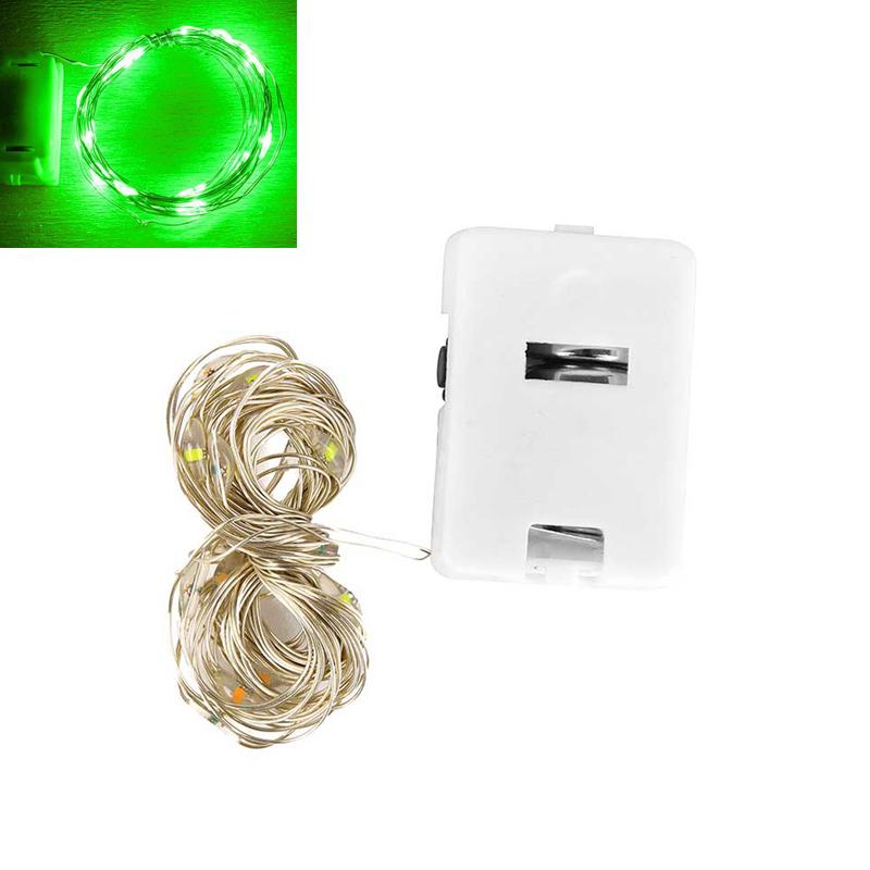 2/1M LED Copper Wire String Lights Battery Powered Garland Fairy Light Home Christmas Wedding Party Decorations Holiday Lighting