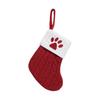 Christmas Exquisite Red Christmas Socks Letter Candy Bag Decoration Gift Bag Christmas Tree Decoration