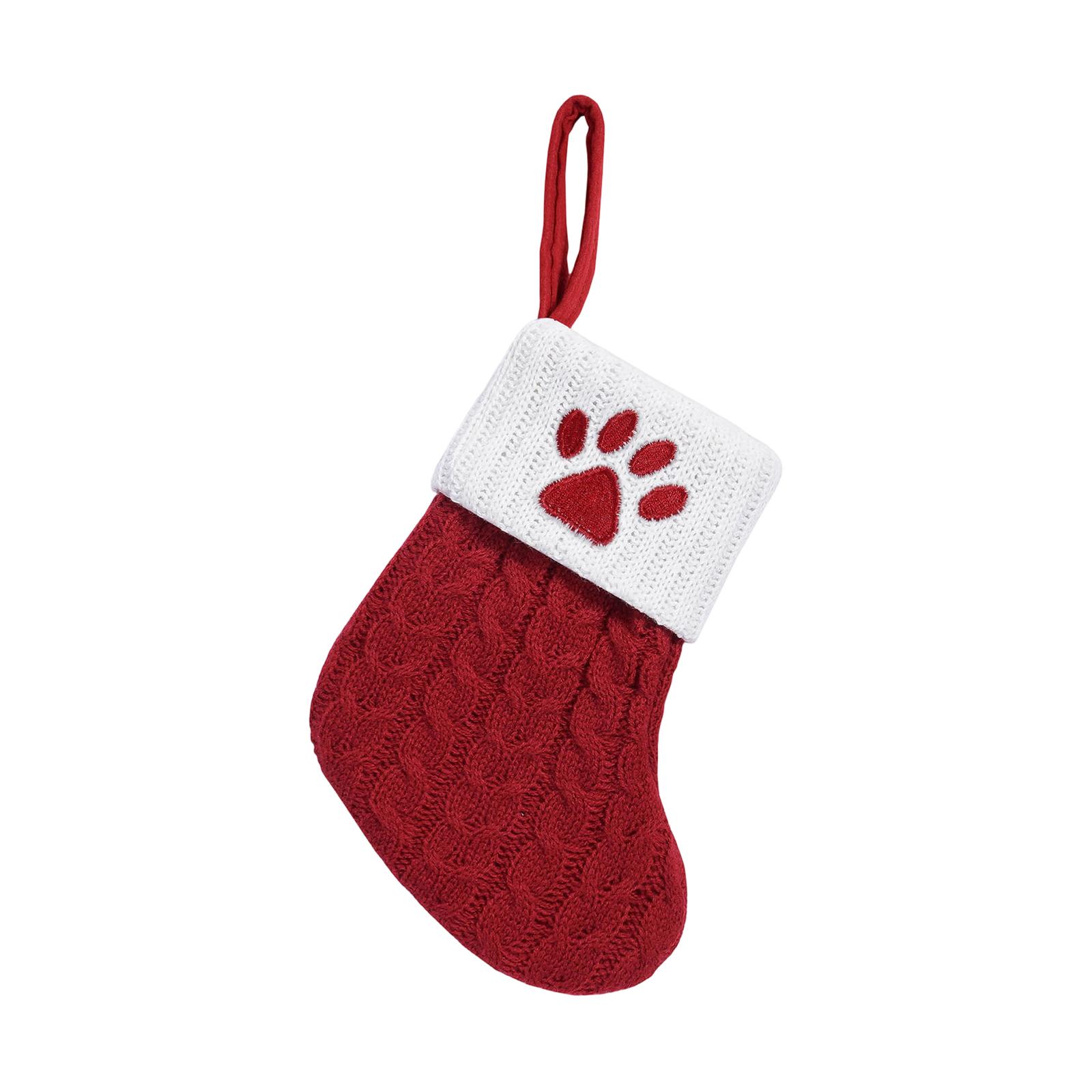 

Рождественские Изысканные Красные Рождественские Носки Письмо Конфетный Мешок Украшение Подарочный Мешок Украшение Рождественской Елки One Size