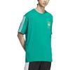 adidas Neo T Shirts Unisex Lawn Green Crew Neck Moderate Straight Fit IA6744