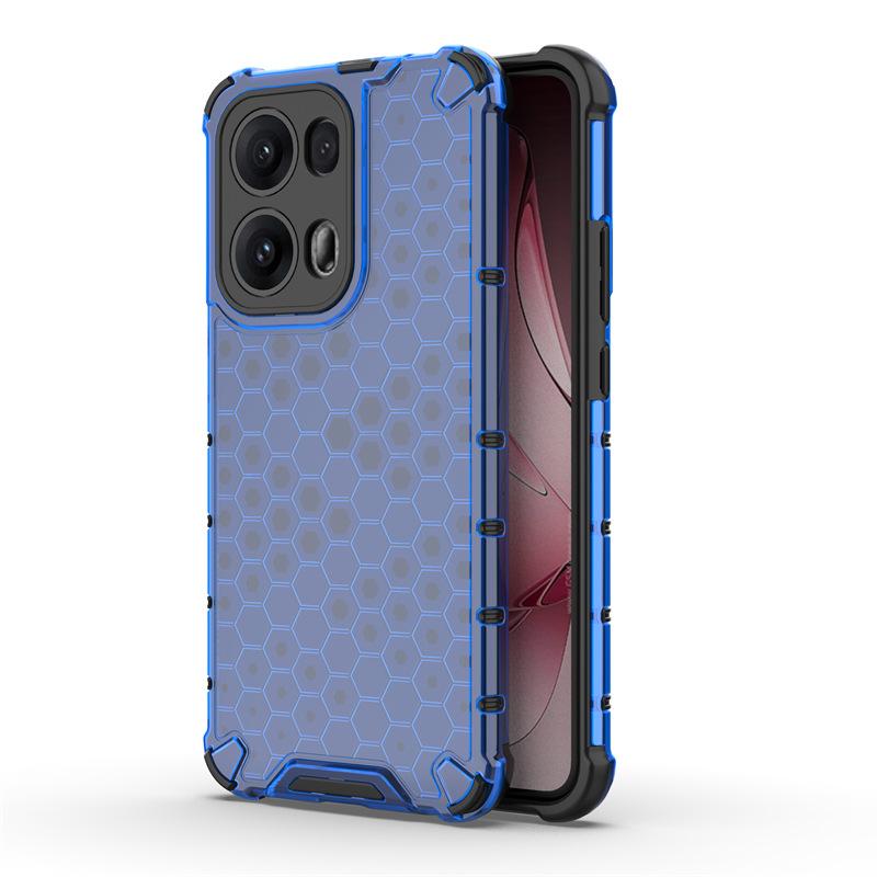 Applicable to OPPO Reno13Pro Honeycomb mobile phone case Reno12Pro all-inclusive Reno11 anti-drop protective case