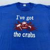 Vintage Crab Pot T-Shirt Mens Large Palm Beaches Riviera Bridge Funny 80s