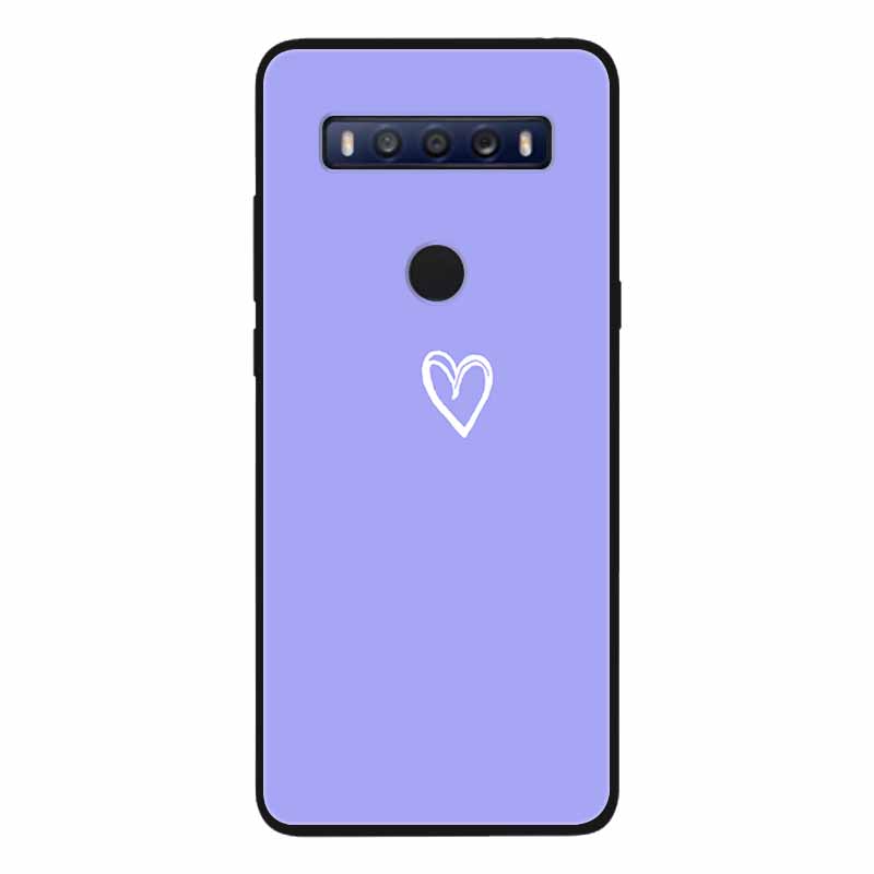 Para TCL 10 SE Funda Suave de Silicona Fresca y Moderna Para TCL 10SE T766U T766H Tapa Trasera TCL10SE TPU Protectora para Teléfono Fundas