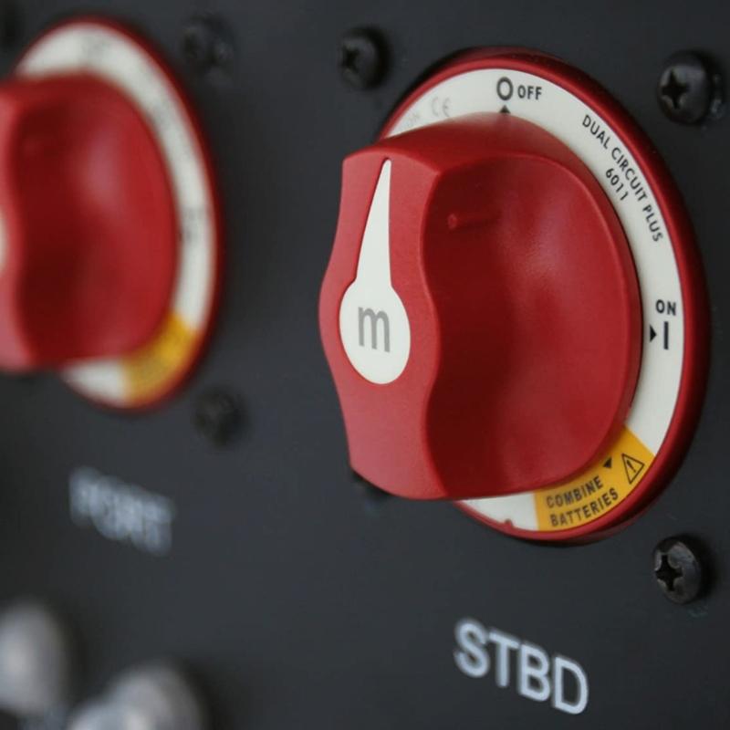 2/3/4-Position M-Serie Schalter Trennschalter Einzel-Doppel Ein/Aus Marine 12-48V 300A Schalter