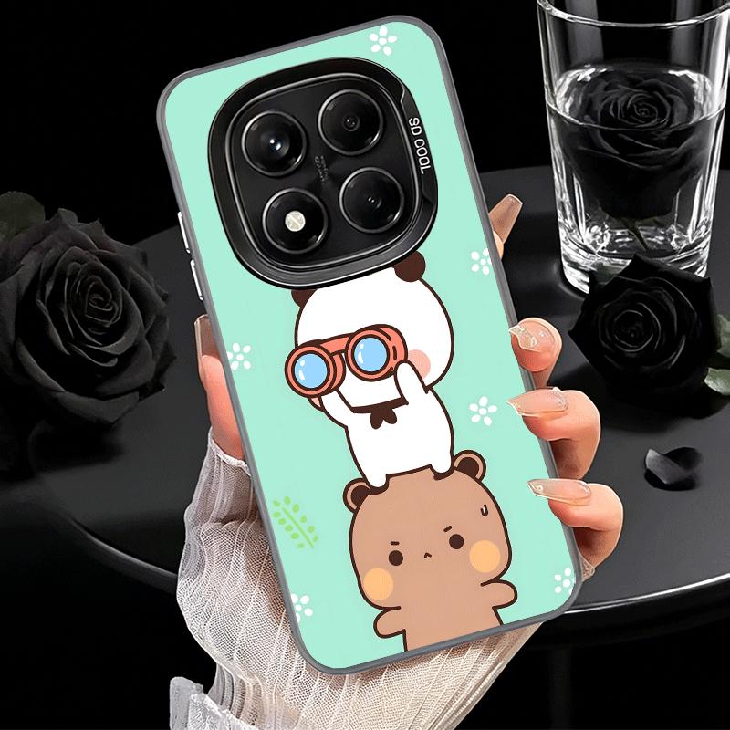 Bubu Dudu Cartoon Cute Soft Phone Case for Samsung Galaxy S24 S25 FE S26 Edge S23 Ultra S22 Plus S21 + Shockproof Cover Back She