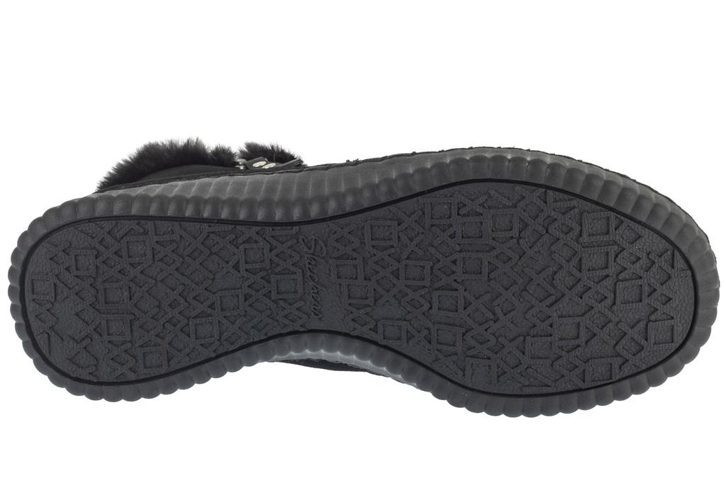 Skechers Wilshire Blvd - Fresh Zip, Damen Winterstiefel schwarz