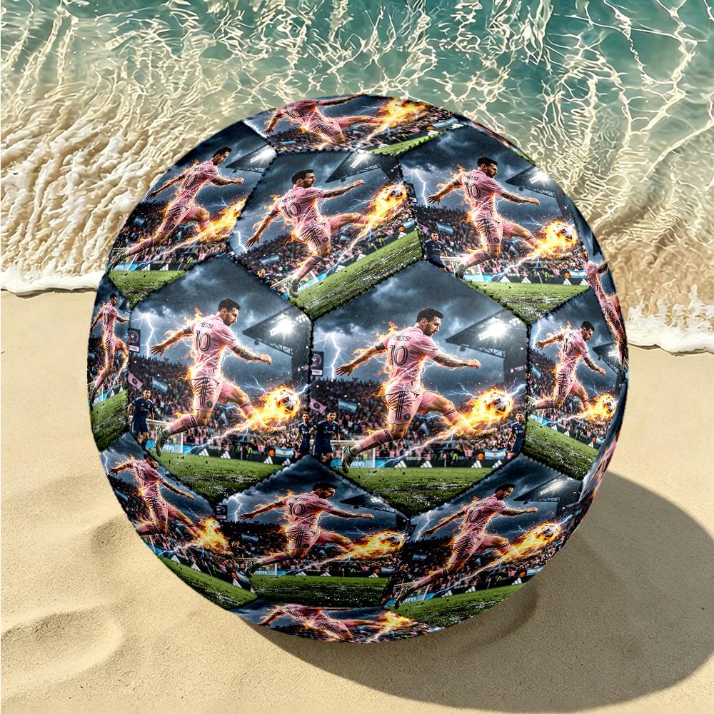 1pc Soccer Kick Soccer Ball Size 5, Machine-stitched, Suitable for Practice Matches/tournament Training for Sports, Lightweight and Durable. C7019