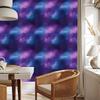 Watercolor Galaxy Wallpaper Blue, Violet, Indigo and Navy Blue 50x1000