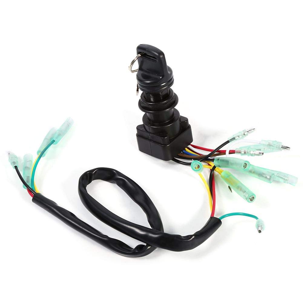 Keenso Ignition Switch Assy for Motors Control Box Outboard Replacement