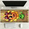 Plants Vs. Zombies Large Mouse Pad Desk Mouse Pad Computer Desk Mat Non-Slip Rubber Bottom Office Desk Accessory