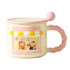Cute Cartoon Mug Home Drinking Water Cup Office Ceramic Coffee Cup Cute High Looking Couple Water Cup