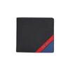 Logo Full Card Slot Design Leather Wallet Men Wallets Black Blue 2MO912-2EGO-F0UDN