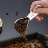 Kaffeelöffel aus Edelstahl Kaffeemesslöffel für gemahlene 15ml/30ml Bohnen Tee Zucker Feine Heim-Barista-Accessoires