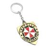 Biohazard Umbrella Crisis Logo Keychain Pendant