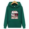 Langermet for menn og kvinner Uformell mote gensere Japansk tegneserie løs hettegenser Komfortabel kreativitet Streetwear