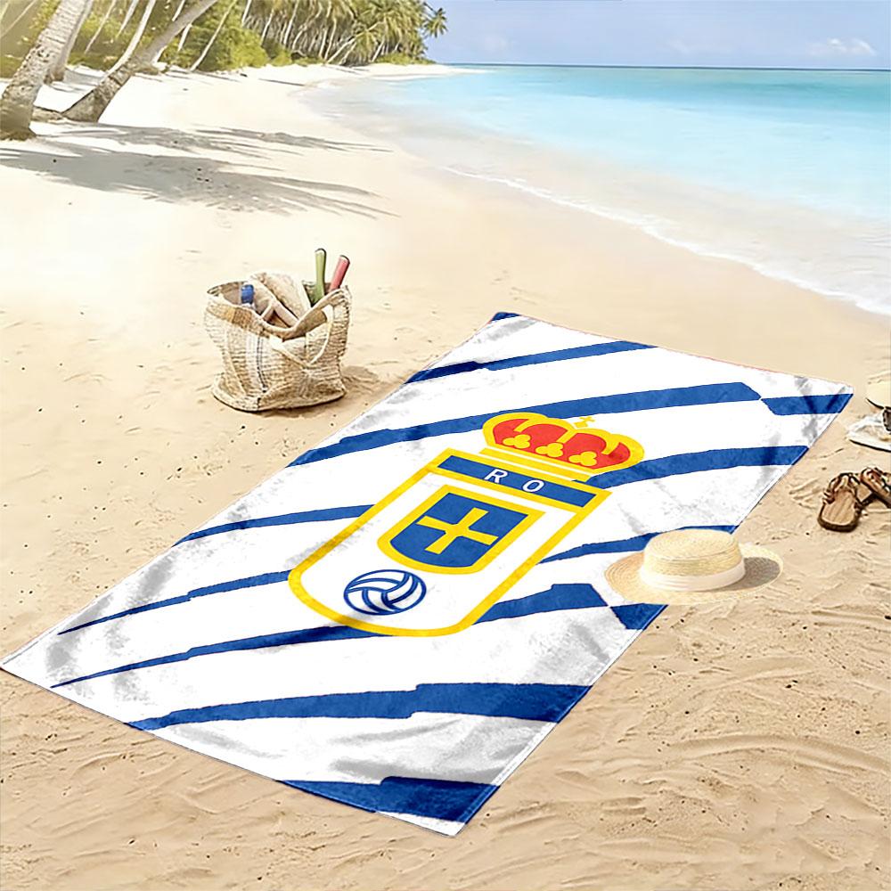 Crowned crest brilliance Print beach towel, quick drying, suitable for travel, outdoor sports, jogging, the beach and swimming, gift